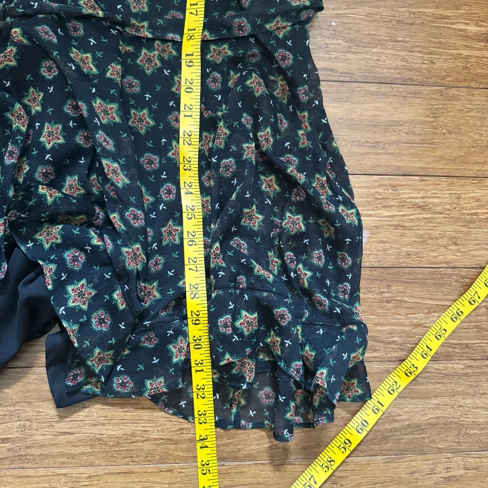Kate Moss x Topshop star print chiffon dress size 6 - Picture 9 of 9